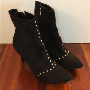 Kelly & Katie studded ankle booties